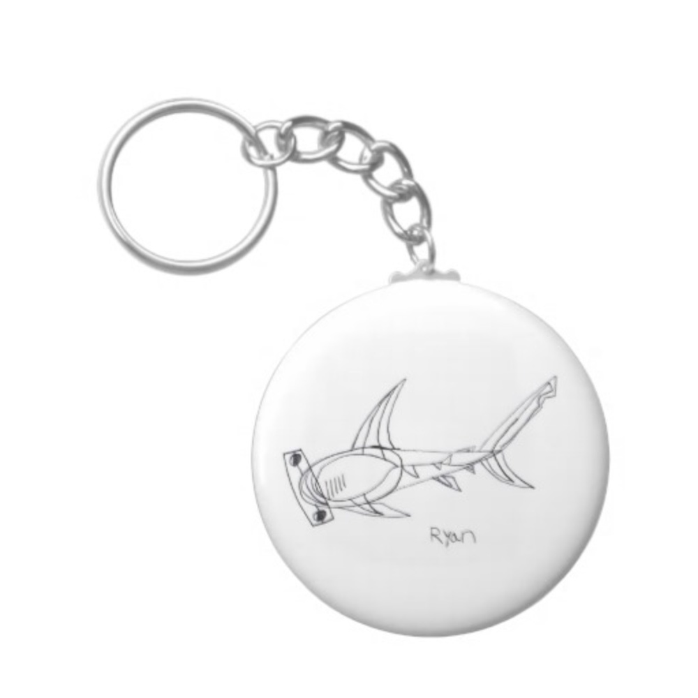 Button Keychains - Art by Child on Autism Spectrum - Picture 3 of 7